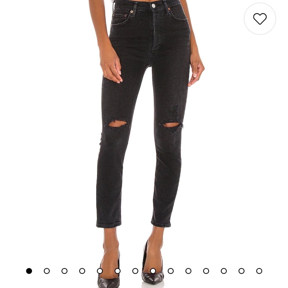 Agolde Nico High Rise Slim in Cassette